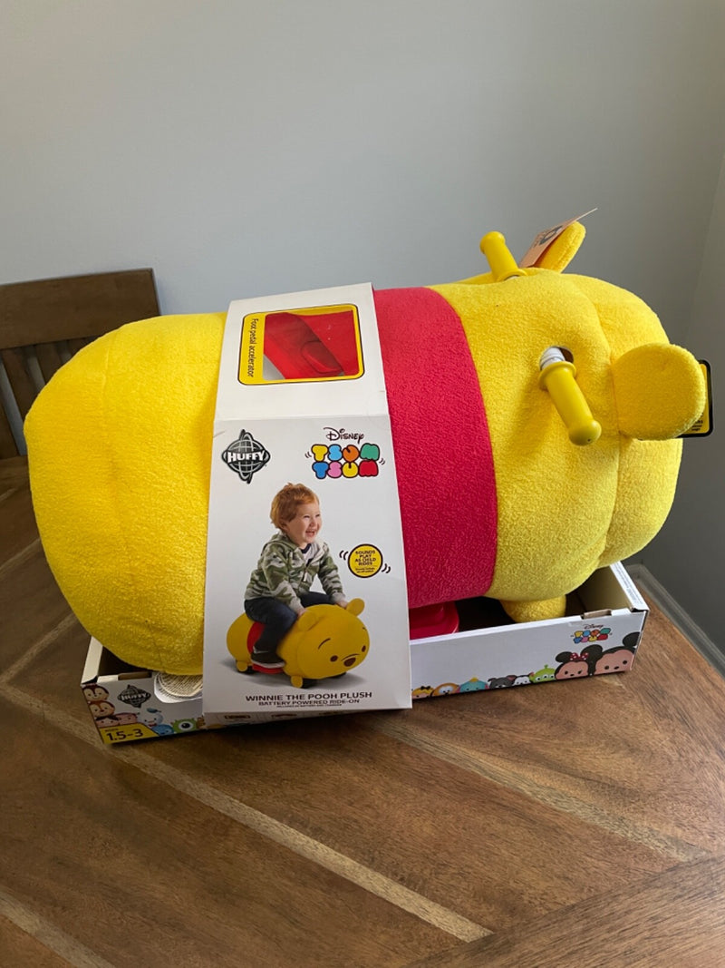 Winnie the Pooh Ride-On Toy for Toddlers with Durable Design Magic Cars 4