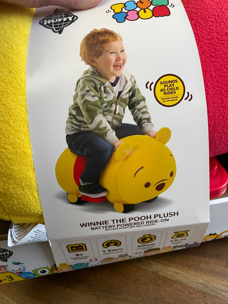 Winnie the Pooh Ride-On Toy for Toddlers with Durable Design Magic Cars 5