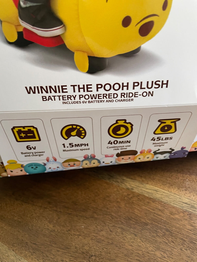 Winnie the Pooh Ride-On Toy for Toddlers with Durable Design Magic Cars 6