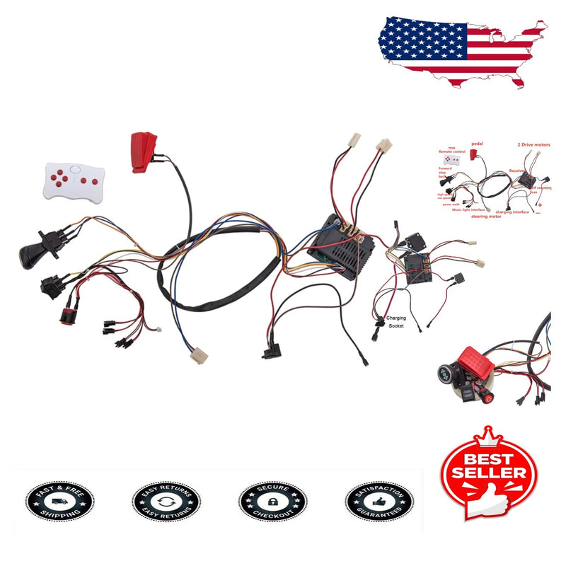 12V Electric Ride-On Car DIY Kit with Bluetooth Remote and Safety Features Magic Cars 0