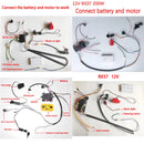 24V 200W Wire Harness Set for Children's Electric Ride-On Car Accessories Magic Cars 1