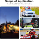 DIY Power Wheels Adapter for Milwaukee 18V Batteries with Waterproof Fuse Included Magic Cars 7