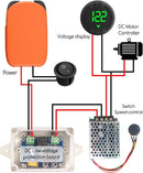 DIY RC 18V Power Wheel Adapter Kit with Adjustable Voltage and Protection Magic Cars 5