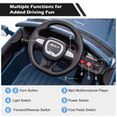 12V Remote Control Blue Ride-On Car for Kids Dodge Challenger SRT Hellcat Magic Cars 5