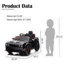 Remote Control Dodge Challenger SRT Hellcat 12V Scat Pack Ride-On Car with Wide Body Magic Cars 10