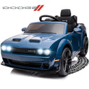 Remote Control Dodge Challenger SRT Hellcat 12V Scat Pack Ride-On Car with Wide Body Magic Cars 11