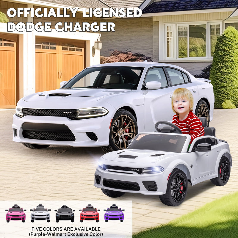 12V Powered Ride-On Toy Car with Remote Control, MP3, and LED Lights for Kids Magic Cars 2