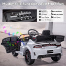 12V Powered Ride-On Toy Car with Remote Control, MP3, and LED Lights for Kids Magic Cars 4