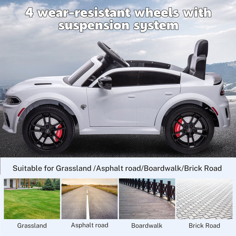 12V Powered Ride-On Toy Car with Remote Control, MP3, and LED Lights for Kids Magic Cars 7