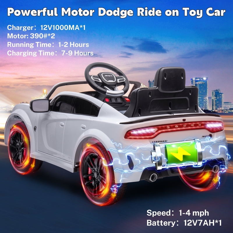 12V Powered Ride-On Toy Car with Remote Control, MP3, and LED Lights for Kids Magic Cars 8