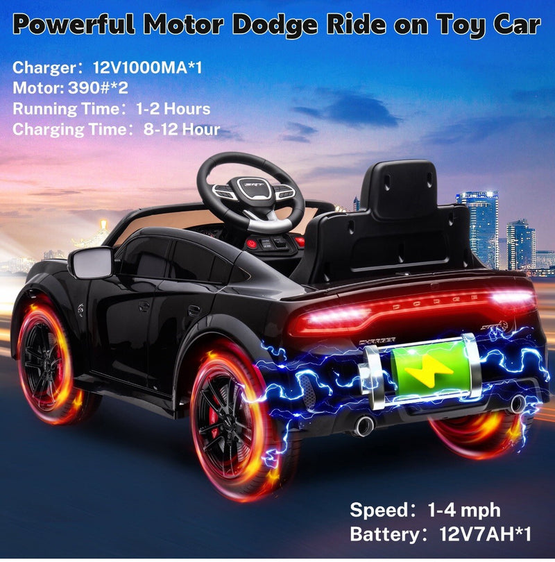 Electric Dodge Ride-On Car for Kids with Realistic Design Magic Cars 5