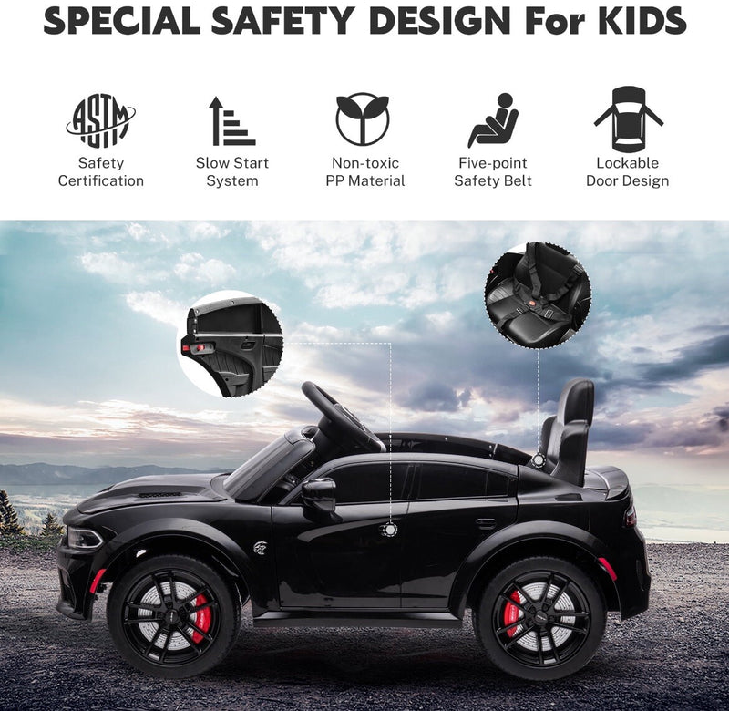 Electric Dodge Ride-On Car for Kids with Realistic Design Magic Cars 7