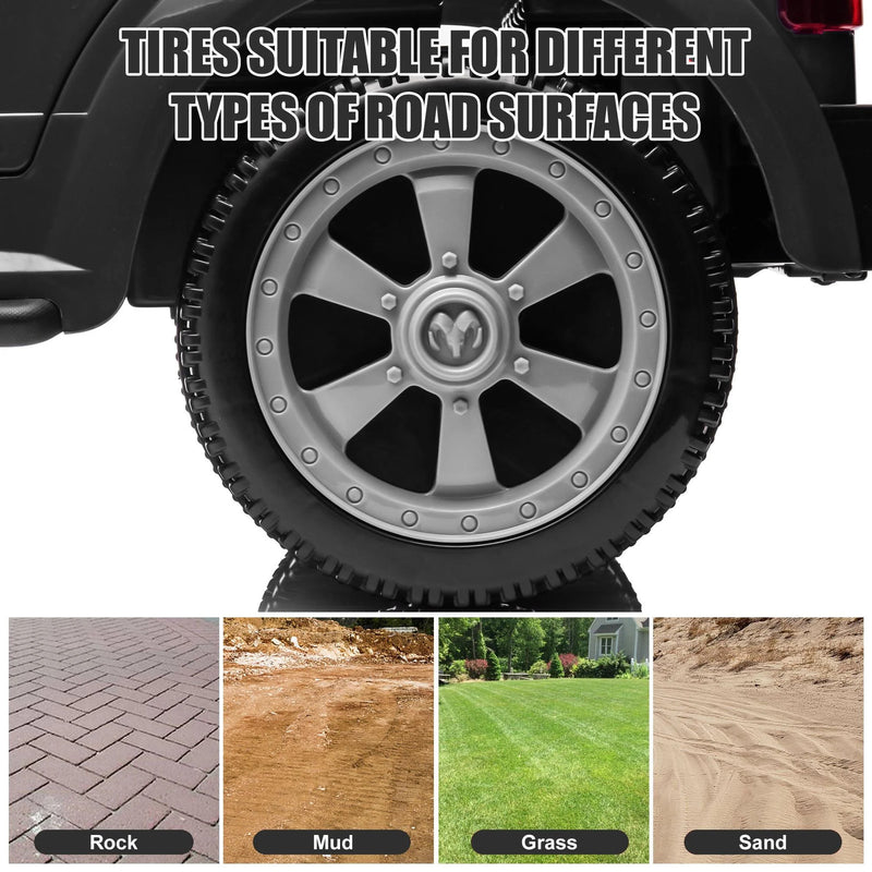 12V Dodge RAM Ride-On Car with Remote Control and Rear Wheel Suspension Magic Cars 5