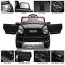 12V Dodge RAM Ride-On Car with Remote Control and Rear Wheel Suspension Magic Cars 9