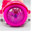 Kids Electric Scooter Toy with Remote Control, Doll Set, LED Lights, and Music Magic Cars 6