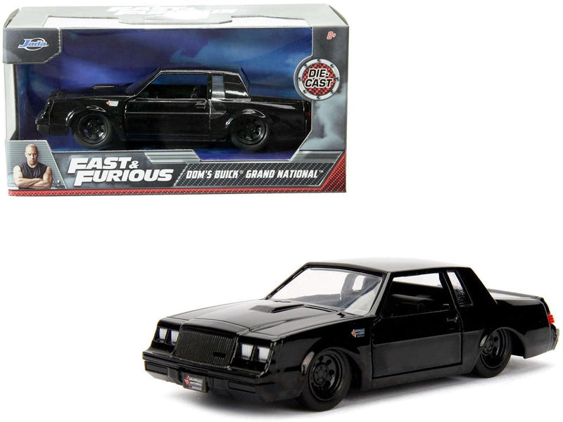 1/32 Scale Diecast Model of Dom's Black Buick Grand National from Fast & Furious Movie Magic Cars 6