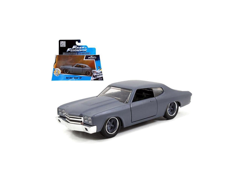 1:32 Scale Diecast Model of Grey Chevrolet Chevelle SS from Fast and Furious Movie Magic Cars 1