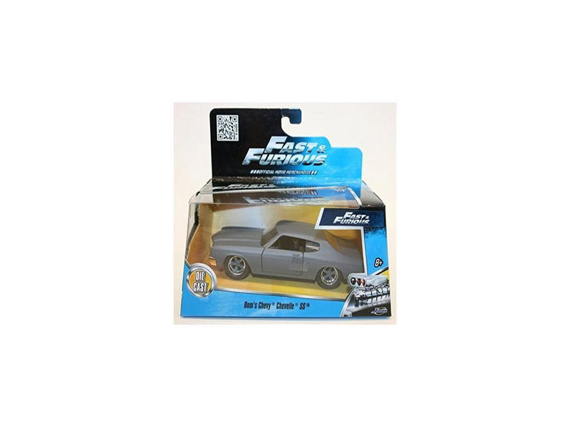 1:32 Scale Diecast Model of Grey Chevrolet Chevelle SS from Fast and Furious Movie Magic Cars Variant 0