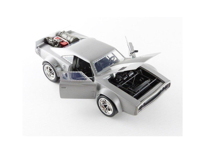1/24 Diecast Model of Dom's Dodge Ice Charger from Fast & Furious F8 Movie by Jada Magic Cars 5