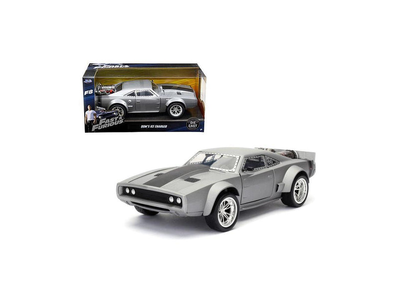 1/24 Diecast Model of Dom's Dodge Ice Charger from Fast & Furious F8 Movie by Jada Magic Cars 7