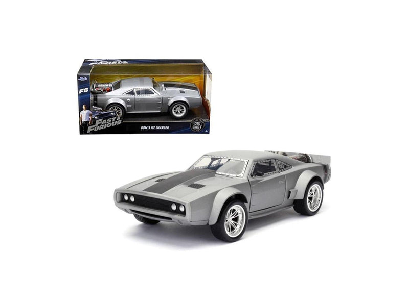 1/24 Diecast Model of Dom's Dodge Ice Charger from Fast & Furious F8 Movie by Jada Magic Cars 8