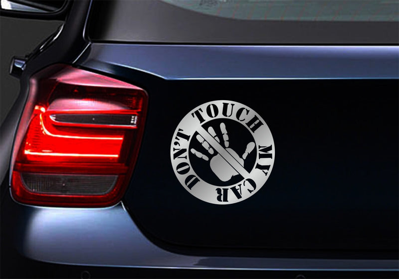 Touch My Car JDM Vinyl Decal Sticker for Laptop and Motorbike Magic Cars 8