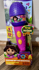 Dora Rainforest Rhythms Microphone with 5 Songs and 15+ Sounds by Spin Master Magic Cars 3