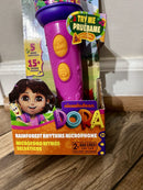 Dora Rainforest Rhythms Microphone with 5 Songs and 15+ Sounds by Spin Master Magic Cars 4