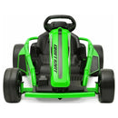 24V Battery-Powered Drift Go-Kart Ride-On Vehicle for Ages 8+ Green Magic Cars 1