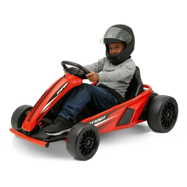24V Battery-Powered Drift Go-Kart Ride-On Vehicle for Kids 8+ Red Magic Cars Variant 0
