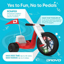 Electric Red Ride-On Powered Trike for Kids Magic Cars 4