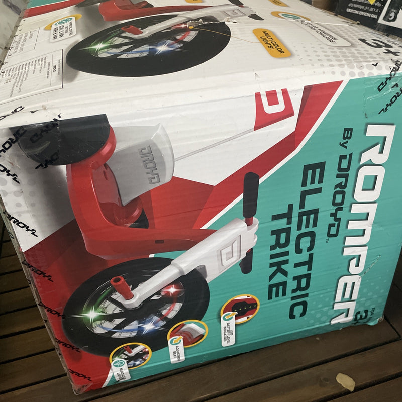 Electric Powered Ride-On Trike for Kids - Red Magic Cars 1