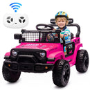 Electric Battery-Powered Jeep Style Ride-On Toy for Kids