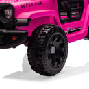 Electric Battery-Powered Jeep Style Ride-On Toy for Kids
