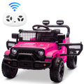 Electric Battery-Powered Jeep Style Ride-On Toy for Kids