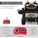 6V Dual AA Battery Electric Off-Road Kids Ride-On Jeep Truck with Remote Control and MP3 Magic Cars 6