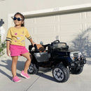 6V Dual AA Battery Electric Off-Road Kids Ride-On Jeep Truck with Remote Control and MP3 Magic Cars 8