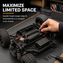 XL Double Height Dual Battery Strap for Traxas Slash 2wd 1/10 SCT Magic Cars 5