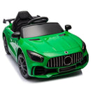 12V Dual Drive Green Remote Control Sports Car for Kids Aged 3-5 Magic Cars 10