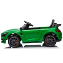 12V Dual Drive Green Remote Control Sports Car for Kids Aged 3-5 Magic Cars 4