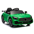 12V Dual Drive Green Remote Control Sports Car for Kids Aged 3-5 Magic Cars 6