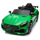 12V Dual Drive Green Remote Control Sports Car for Kids Aged 3-5 Magic Cars 9
