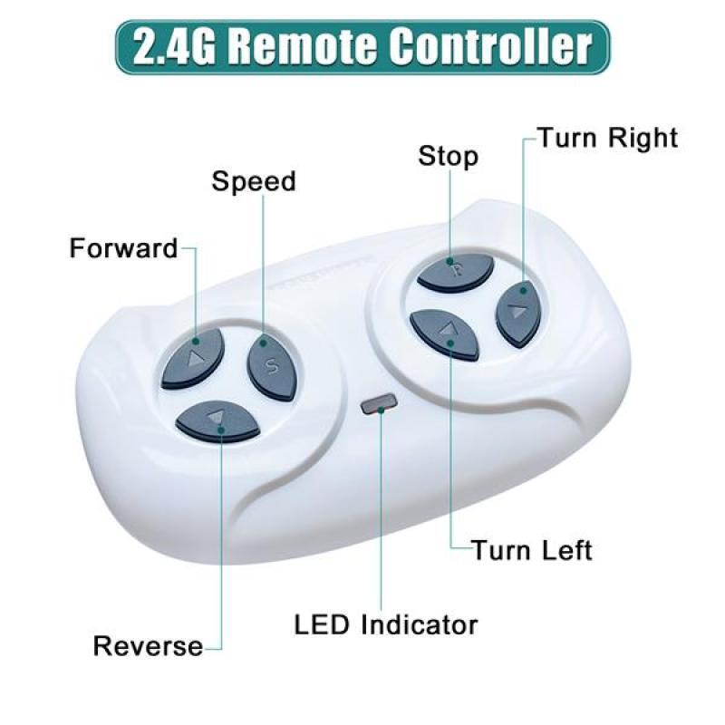 12V Dual Drive Kids Ride-On Off-Road Car with 2.4G Remote Control Magic Cars 7