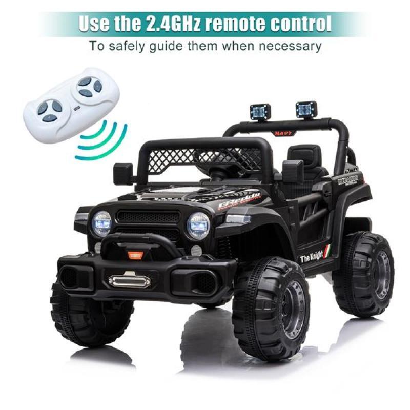 12V Dual Drive Kids Ride-On Off-Road Car with 2.4G Remote Control Magic Cars 8