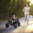 12V Dual Drive Kids Ride-On Off-Road Car with 2.4G Remote Control Magic Cars 9