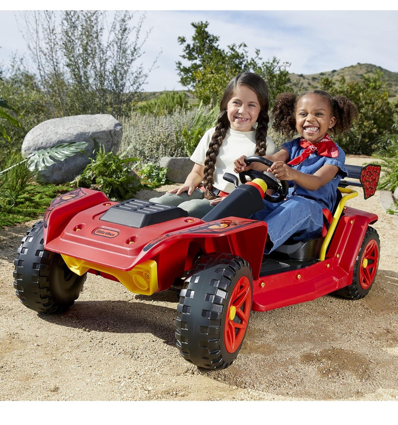 12V Powered Dune Buggy Ride-On with Portable Rechargeable Battery Magic Cars 4