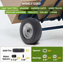 Heavy-Duty 10" Flat-Free Tire and Wheel Set 2-Pack with Extra Bearings Magic Cars 6