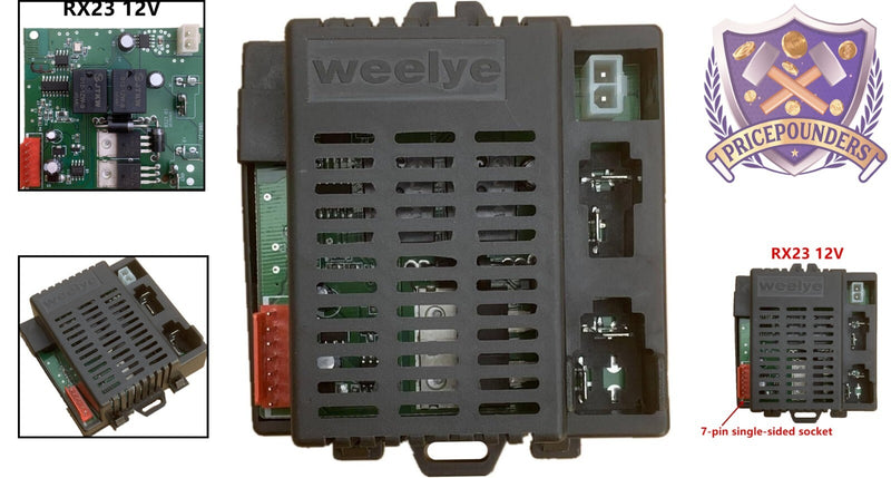 Durable 12V Control Box for Kids’ Ride-On Cars with Easy Installation and Lightweight Design Magic Cars 1