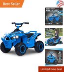 Durable 12V Kids Ride-On ATV Adventure Toy for Ages 3-8 with 1-2 Hour Playtime Magic Cars 0