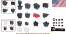 14PCS Sturdy Switch Replacement Set for Power Wheels & Children's Electric Vehicles Magic Cars 1
